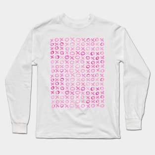 Xoxo valentine's day - pink Long Sleeve T-Shirt